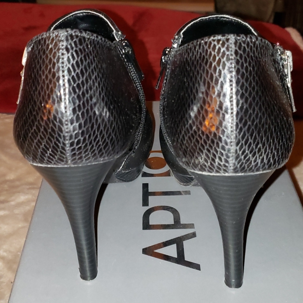 Barely Worn!! Apt.9 Bootie Heels - image 2